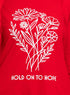 Racing Red Printed Long - Sleeve Design 4 - Khotwh